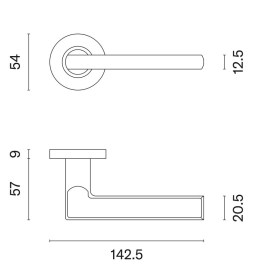 Ручка STERK 1702 R 9S - teh_risunok_1702_R_9S