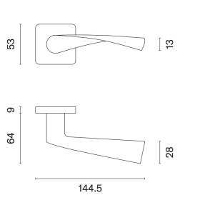 Ручка STERK 1708 Q 9S - teh_risunok_1701_Q_9S