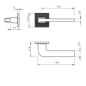 Ручка TUPAI 4007 Q 5S T1 - teh_risunok_4007_Q_5S_T1_T2_T3