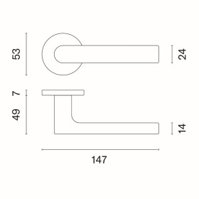 Ручка STILE REWA R SLIMM 7mm - teh-risunok-rewa-r-7s