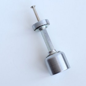 Накладка сантехническая Verum Nuda Punto WC - Хром матовый