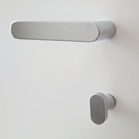 Накладка сантехническая Verum Nuda Wind WC - Хром матовый