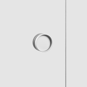 Ручка для стеклянных дверей Verum Nuda Tondo - Хром матовый